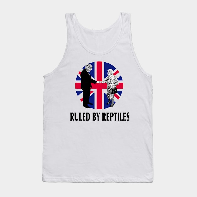 Boris and The Queen - Ruled By Reptiles Tank Top by RichieDuprey